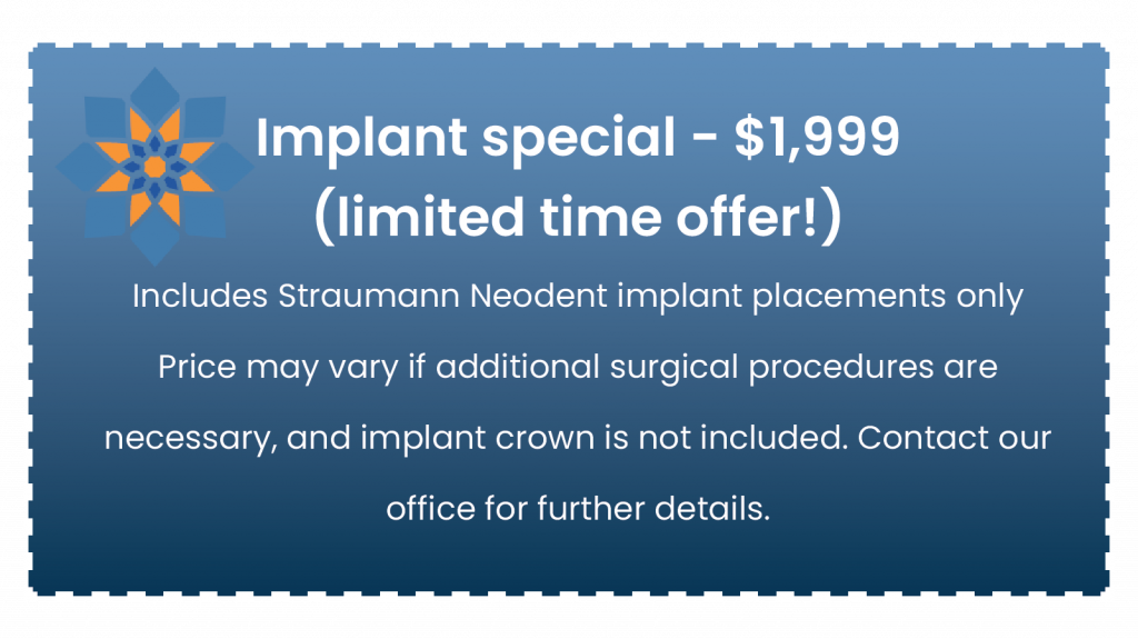Dental Implant Special Discount